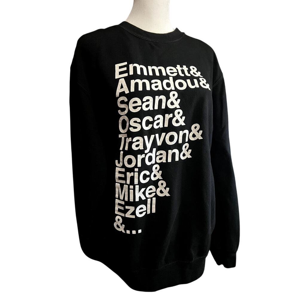 Oversized Black Sweatshirt | Streetwear | Statement Fashion | Unisex